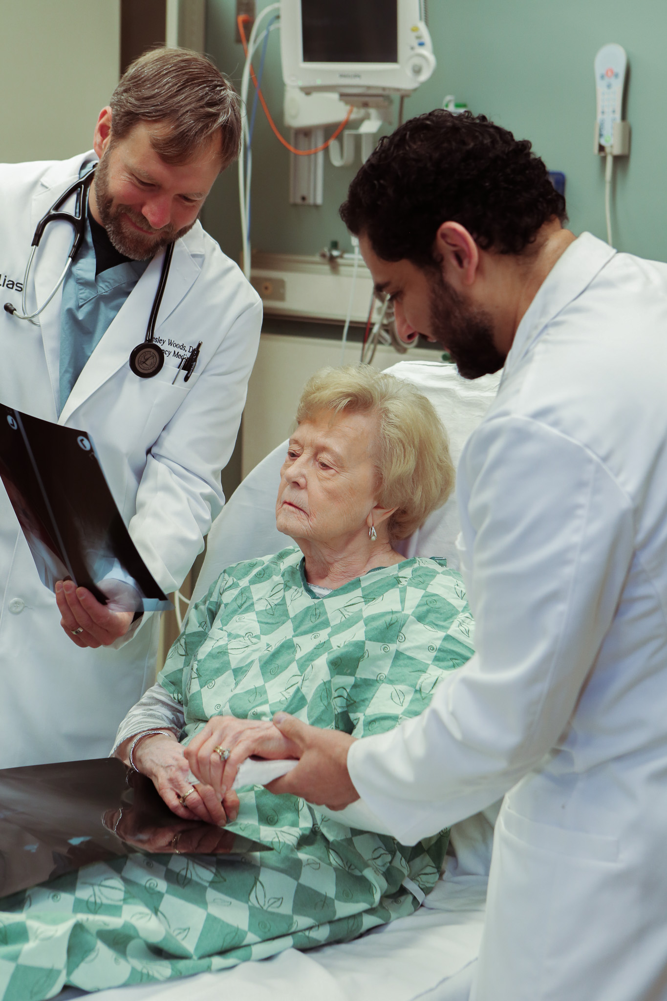 Relias doctors caring for a patient.